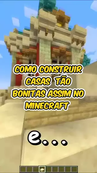 casas bonitas no minecraft survival